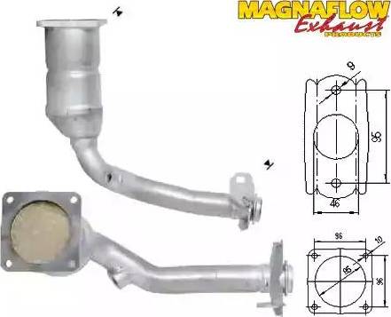 Magnaflow 76001 - Каталізатор autozip.com.ua