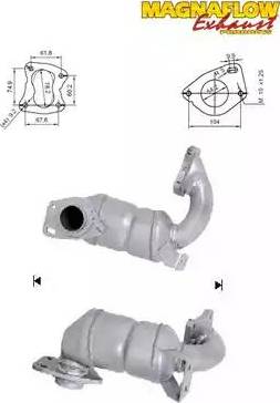 Magnaflow 76354D - Каталізатор autozip.com.ua