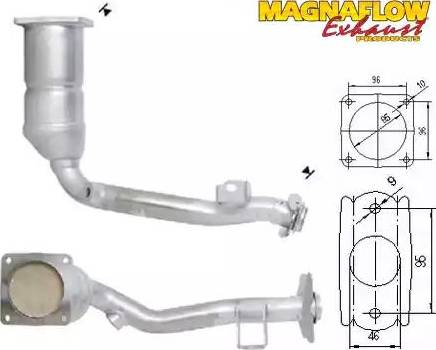 Magnaflow 70911 - Каталізатор autozip.com.ua