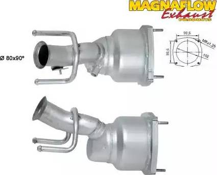 Magnaflow 70918D - Каталізатор autozip.com.ua