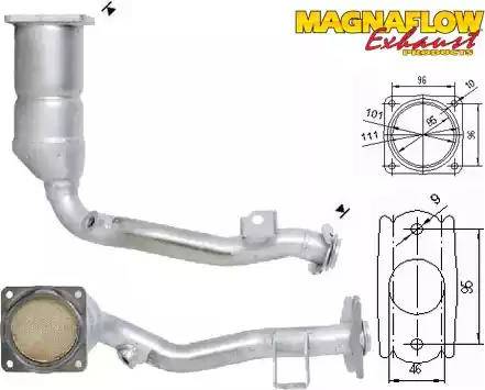 Magnaflow 70912 - Каталізатор autozip.com.ua