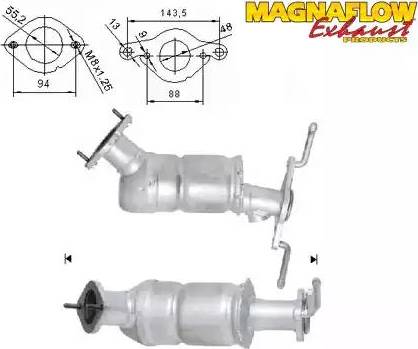 Magnaflow 70003 - Каталізатор autozip.com.ua