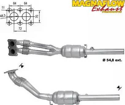 Magnaflow 70209 - Каталізатор autozip.com.ua