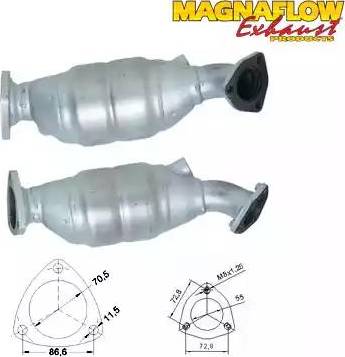 Magnaflow 70204 - Каталізатор autozip.com.ua