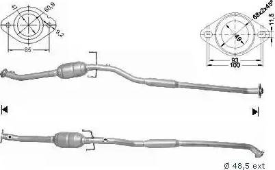 Magnaflow 78032 - Каталізатор autozip.com.ua