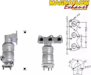 Magnaflow 78812 - Каталізатор autozip.com.ua