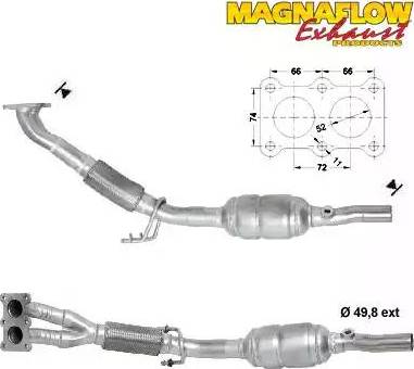 Magnaflow 78817 - Каталізатор autozip.com.ua