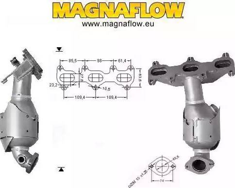 Magnaflow 73416 - Каталізатор autozip.com.ua