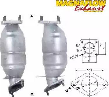 Magnaflow 72502D - Каталізатор autozip.com.ua