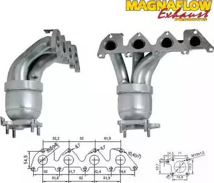 Magnaflow 77012 - Каталізатор autozip.com.ua