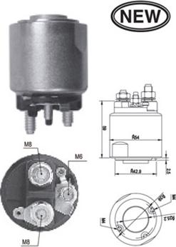 Magneti Marelli 940113050561 - Тягове реле, стартер autozip.com.ua