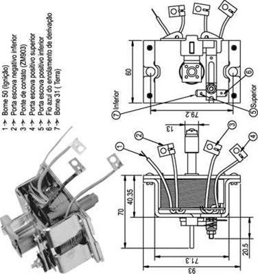 Magneti Marelli 940113050339 - Тягове реле, стартер autozip.com.ua