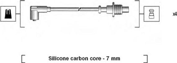 Magneti Marelli 941085150567 - Комплект проводів запалювання autozip.com.ua