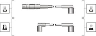 Magneti Marelli 941319170048 - Комплект проводів запалювання autozip.com.ua