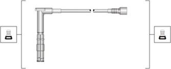 Magneti Marelli 941319170100 - Комплект проводів запалювання autozip.com.ua