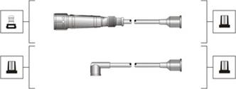 Magneti Marelli 941319170103 - Комплект проводів запалювання autozip.com.ua