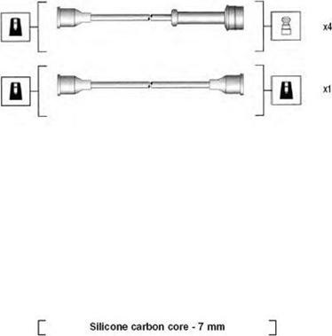 Magneti Marelli 941335100913 - Комплект проводів запалювання autozip.com.ua