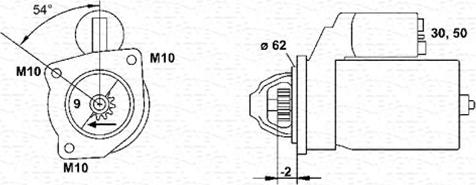 Magneti Marelli 943251466010 - Стартер autozip.com.ua