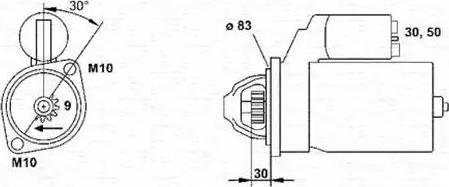 Magneti Marelli 943251694010 - Стартер autozip.com.ua