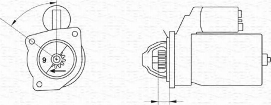 Magneti Marelli 943251080010 - Стартер autozip.com.ua