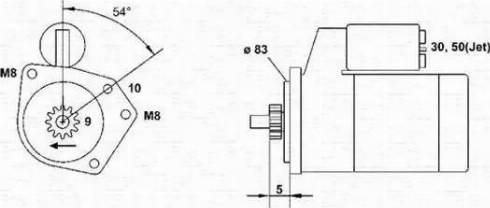 Magneti Marelli 943251340010 - Стартер autozip.com.ua