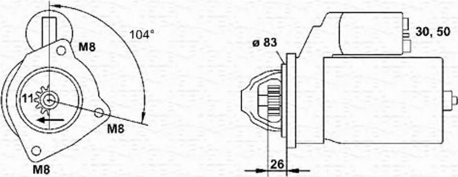 Magneti Marelli 943251287010 - Стартер autozip.com.ua