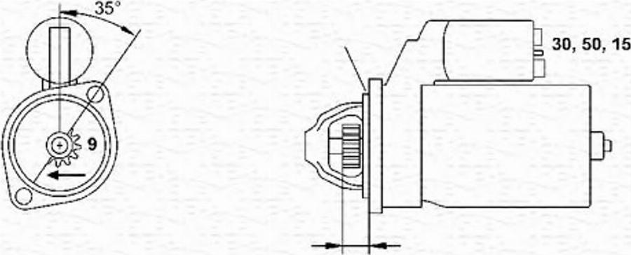 Magneti Marelli 943251220010 - Стартер autozip.com.ua