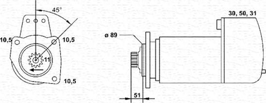 Magneti Marelli 943252203010 - Стартер autozip.com.ua