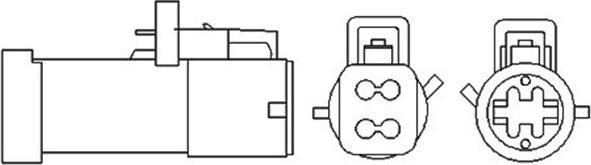 Magneti Marelli 466016355099 - Лямбда-зонд, датчик кисню autozip.com.ua