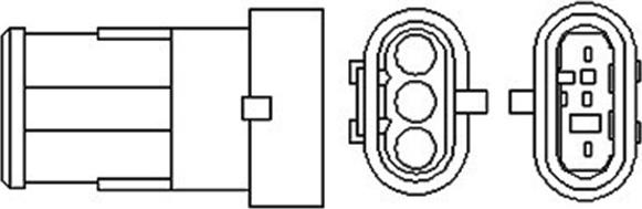 Magneti Marelli 466016355098 - Лямбда-зонд, датчик кисню autozip.com.ua