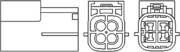 Magneti Marelli 466016355053 - Лямбда-зонд, датчик кисню autozip.com.ua