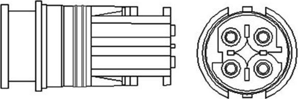 Magneti Marelli 466016355060 - Лямбда-зонд, датчик кисню autozip.com.ua