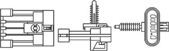 Magneti Marelli 466016355074 - Лямбда-зонд, датчик кисню autozip.com.ua