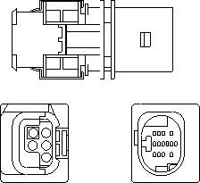 Magneti Marelli 466016355164 - Лямбда-зонд, датчик кисню autozip.com.ua