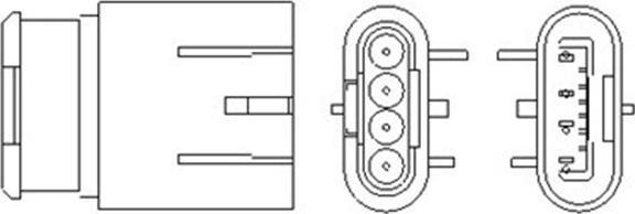 Magneti Marelli 466016355161 - Лямбда-зонд, датчик кисню autozip.com.ua