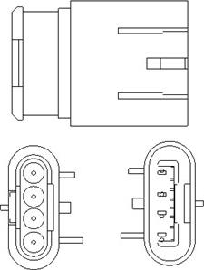 Magneti Marelli 466016355167 - Лямбда-зонд, датчик кисню autozip.com.ua