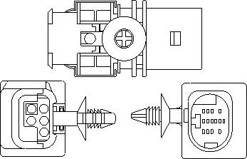 Magneti Marelli 466016355176 - Лямбда-зонд, датчик кисню autozip.com.ua