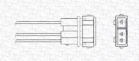 Magneti Marelli 460000237010 - Лямбда-зонд, датчик кисню autozip.com.ua