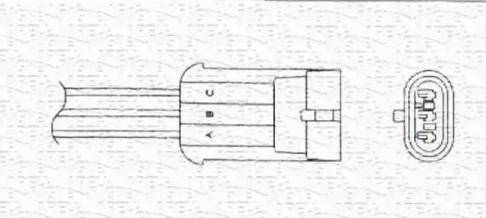 Magneti Marelli 460001921010 - Лямбда-зонд, датчик кисню autozip.com.ua