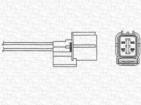 Magneti Marelli 460002144510 - Лямбда-зонд, датчик кисню autozip.com.ua