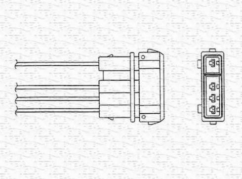 Magneti Marelli 460000183010 - Лямбда-зонд, датчик кисню autozip.com.ua