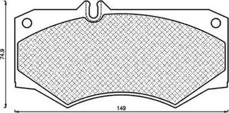 Magneti Marelli 430216170309 - Гальмівні колодки, дискові гальма autozip.com.ua