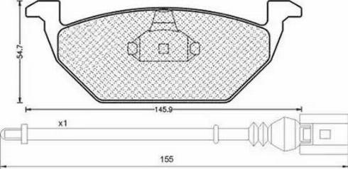 Magneti Marelli 430216170330 - Гальмівні колодки, дискові гальма autozip.com.ua