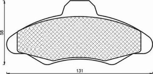 Magneti Marelli 430216170286 - Гальмівні колодки, дискові гальма autozip.com.ua