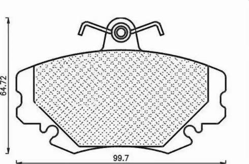 Magneti Marelli 430216171081 - Гальмівні колодки, дискові гальма autozip.com.ua