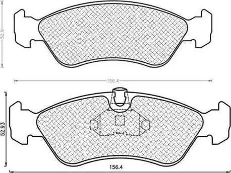 Magneti Marelli 430216171070 - Гальмівні колодки, дискові гальма autozip.com.ua