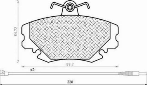 Magneti Marelli 430216171182 - Гальмівні колодки, дискові гальма autozip.com.ua