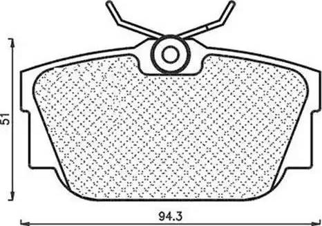 Magneti Marelli 430216171266 - Гальмівні колодки, дискові гальма autozip.com.ua