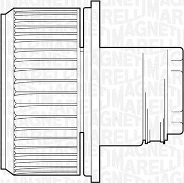 Magneti Marelli 069412523010 - Вентилятор салону autozip.com.ua