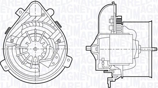 Magneti Marelli 069412695010 - Вентилятор салону autozip.com.ua